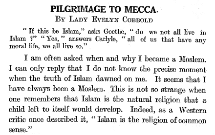 The Islamic Review, January 1935, p. 16