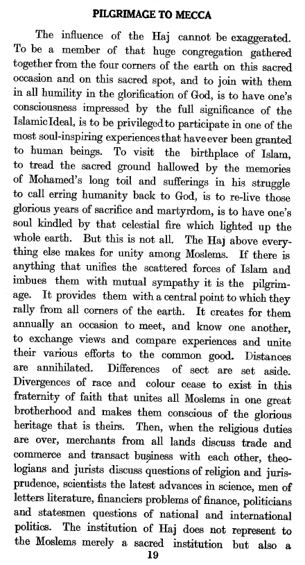 The Islamic Review, January 1935, p. 19