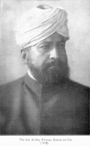 Khwaja Kamal-ud-Din in 1918