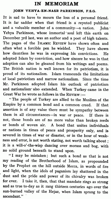 The Islamic Review, April 1919, p. 149
