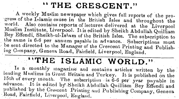 The Review of Religions, November 1905