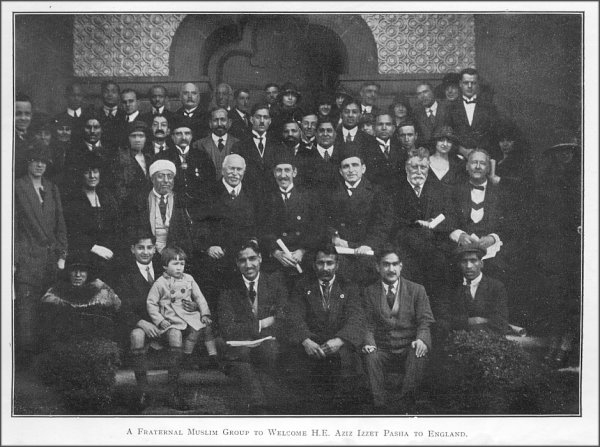 Turkish ambassador visits Mosque, 1924