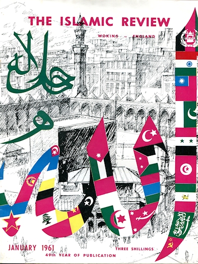 The Islamic Review, January 1961, front cover
